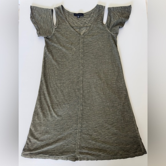 SanctuaryJolene Shift Mini Dress Green Extra Small Women XS Casual - Picture 6 of 11